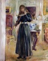 Julie joue du violon Berthe Morisot
